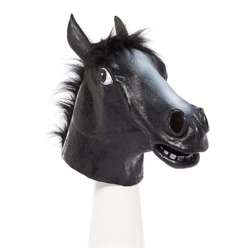 Black Beauty Horse Mask - Animal Masks front