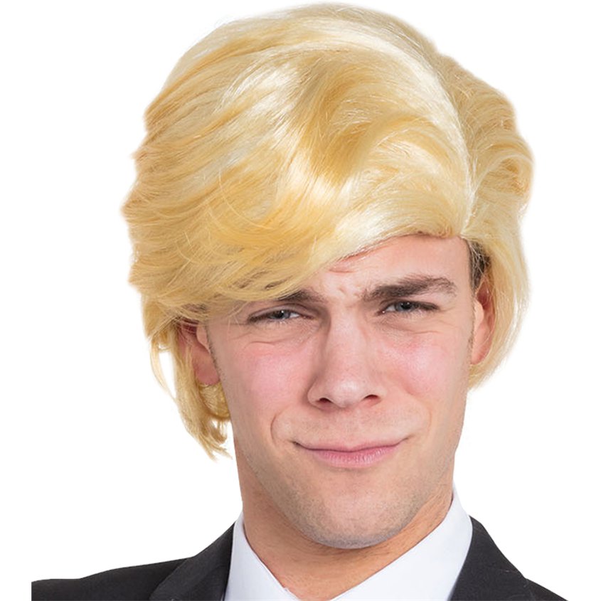 Donald Trump Wig front