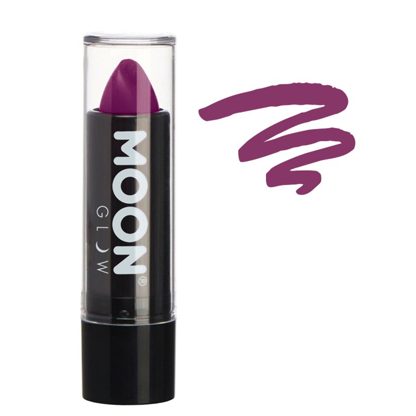 UV Neon Lipstick - Purple 4.5g - Glow Cosmetic Makeup Face Paint front