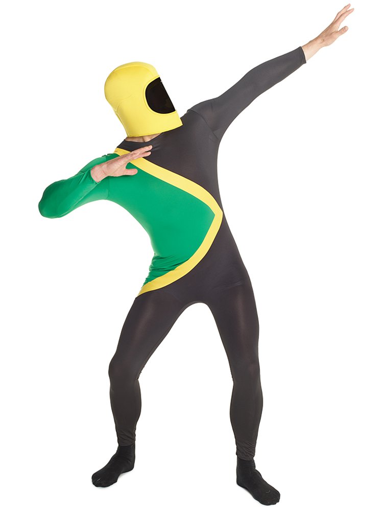 Jamaican Morphsuit - Adult Costume front