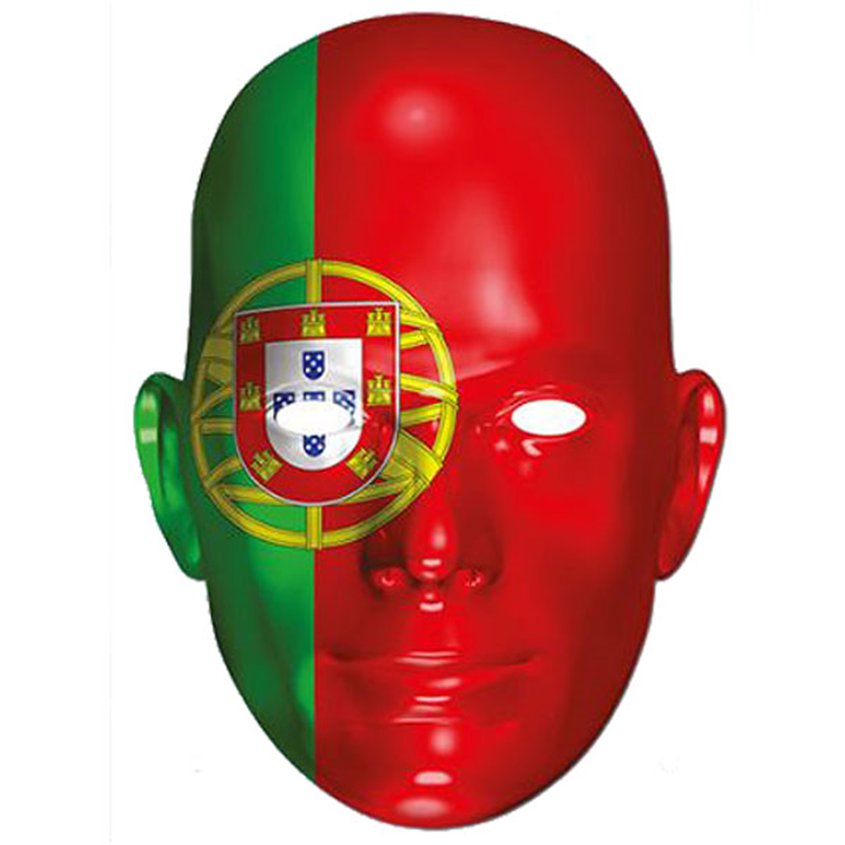 Portugal Flag Mask - Flag Face Mask front