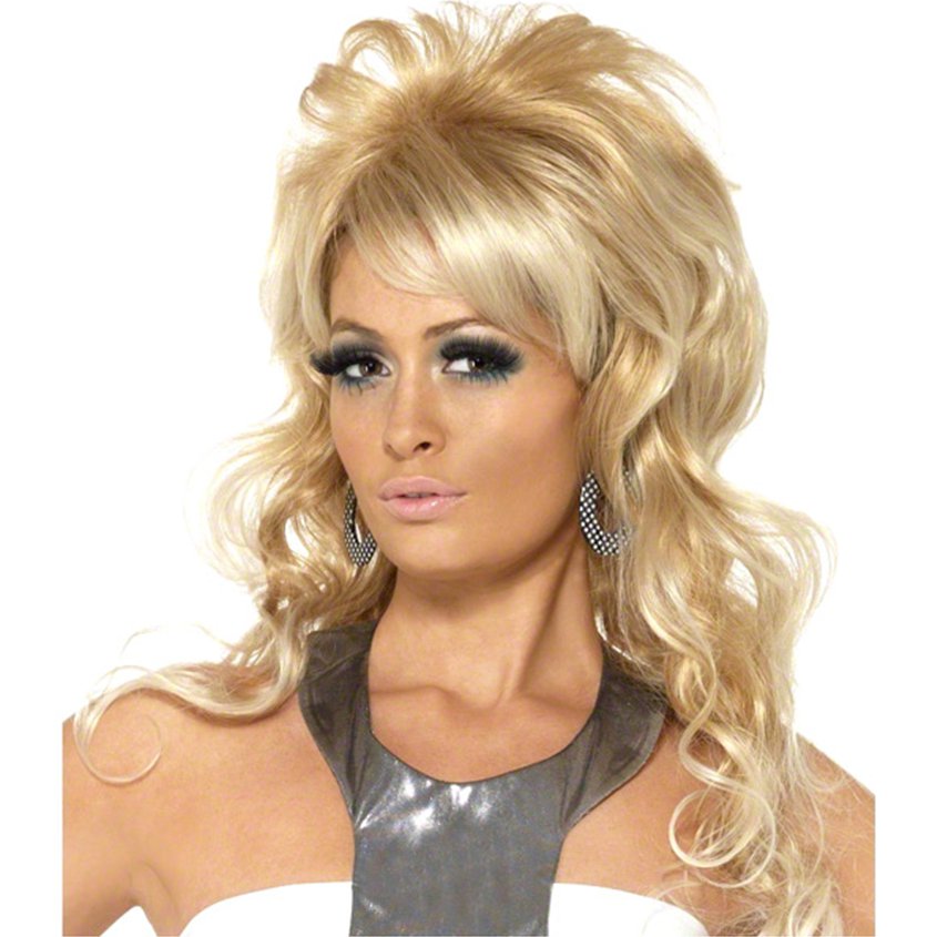 60's Beauty Queen - Blonde Wig  front