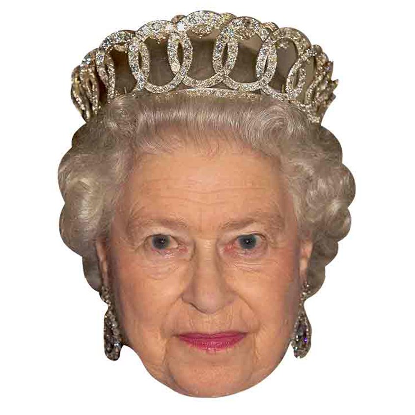 Queen Elizabeth Masks front