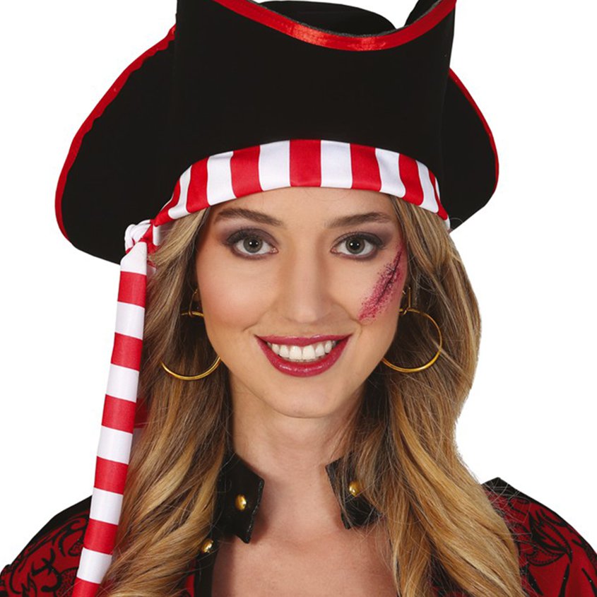 Pirate Earrings -  Pirate Fancy Dress Accessories front