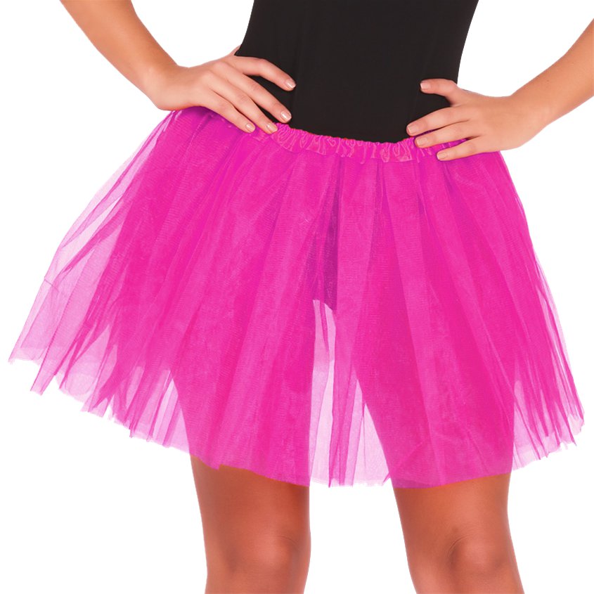 Pink Tutu - Womens Fancy Dress Costume Accessories - Adult One Size front