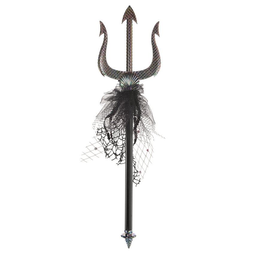 Mermaid Mini Trident 44cm - Women's Halloween Fancy Dress Accessories pla