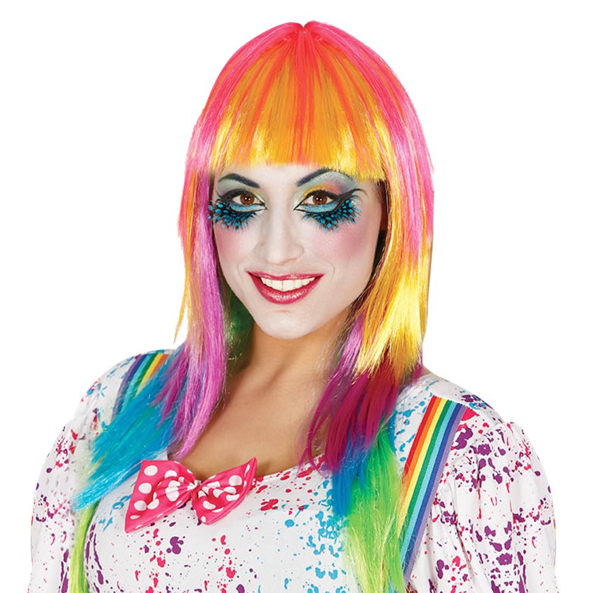 Clown Wig - Circus Fancy Dress Costume Accessories front