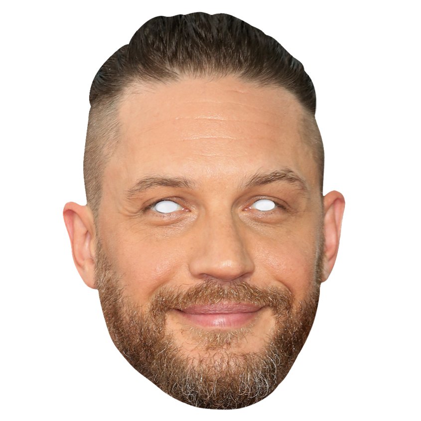 Tom Hardy Mask - Celebrity Mask front