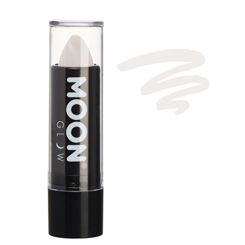 UV Neon Lipstick - White 4.5g - Glow Cosmetic Makeup Face Paint front