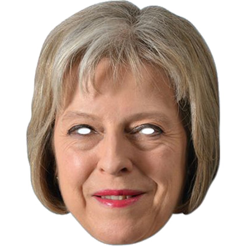 Theresa May Mask - Celebrity Masks front