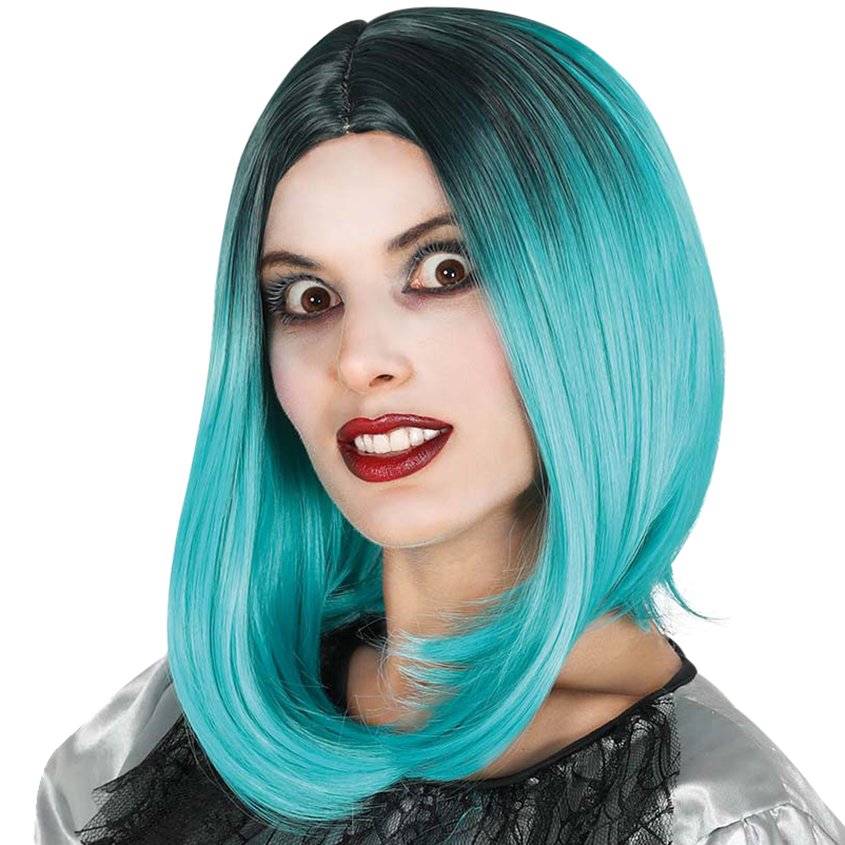 Teal Ombre Wig - Kylie Jenner Wig front