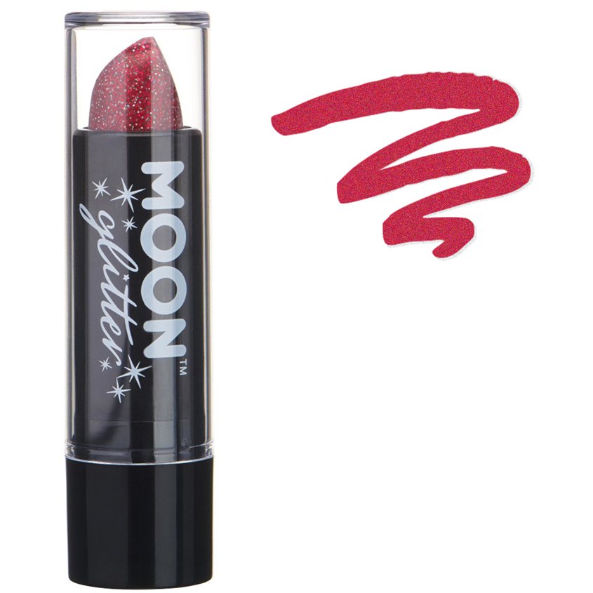 Glitter Lipstick - Red 4.5g - Cosmetic Makeup front