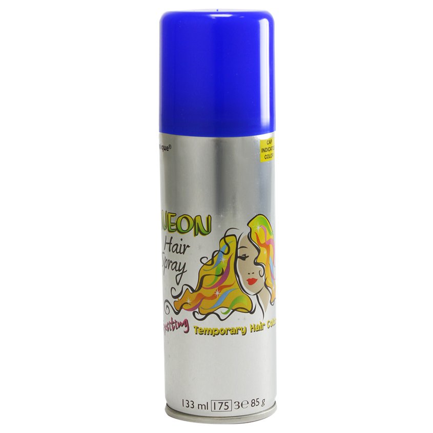 Blue Hair Spray - Hair Colour Spray - 125ml front