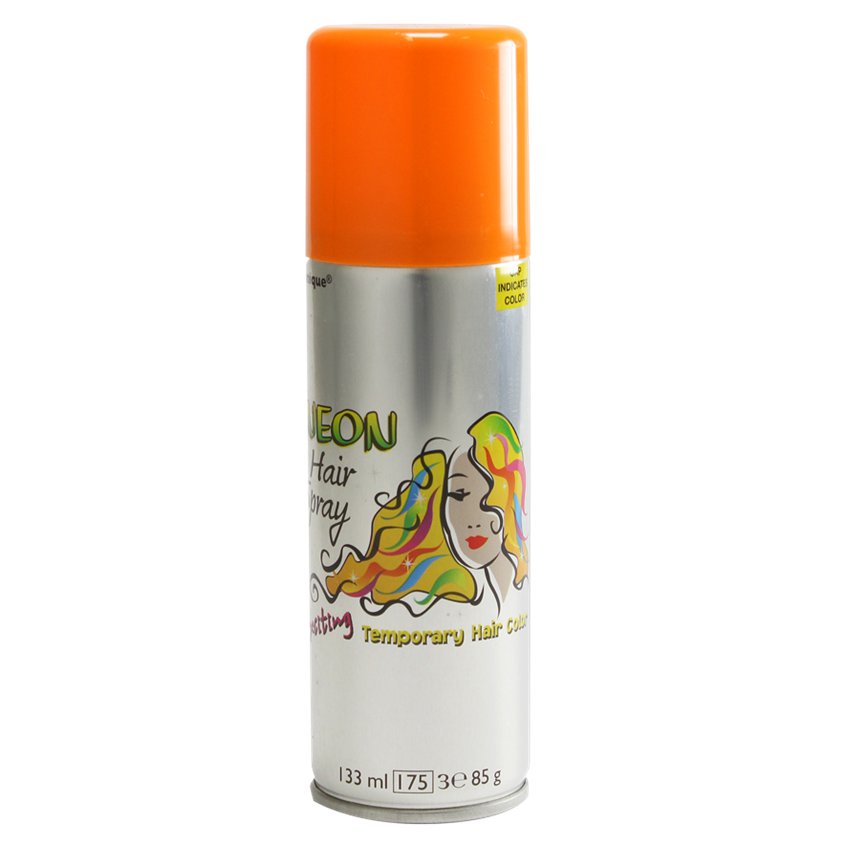 Orange Hair Spray - Hair Colour Spray - 133ml front