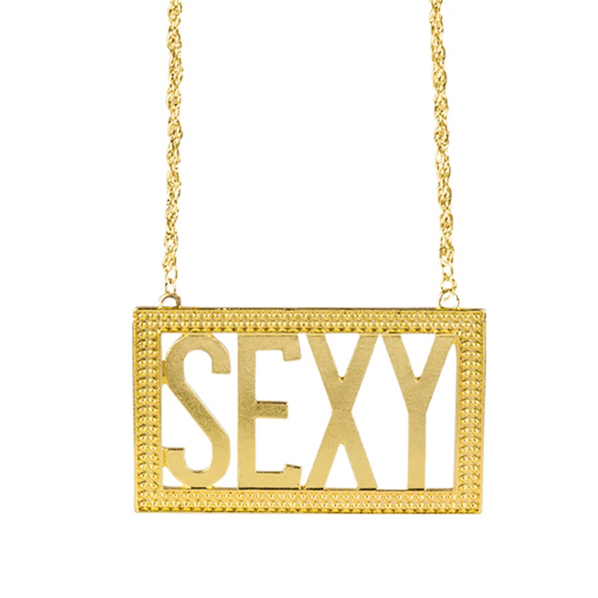 Necklace Sexy -  Jewellery Fancy Dress Accessory - Adult front