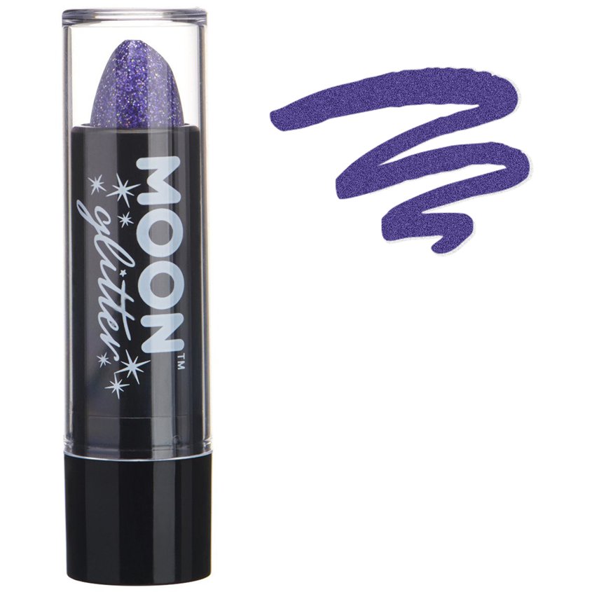 Glitter Lipstick - Purple 4.5g - Cosmetic Makeup front