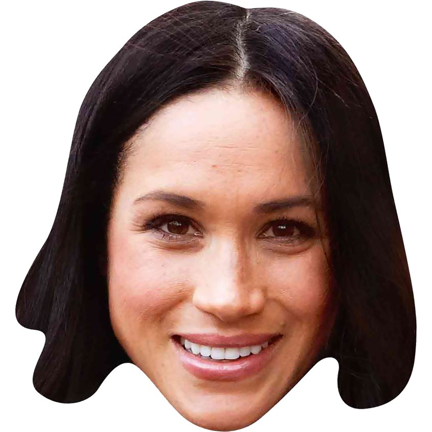 Meghan Markle, Megan Markle, Duchess of Sussex Mask front