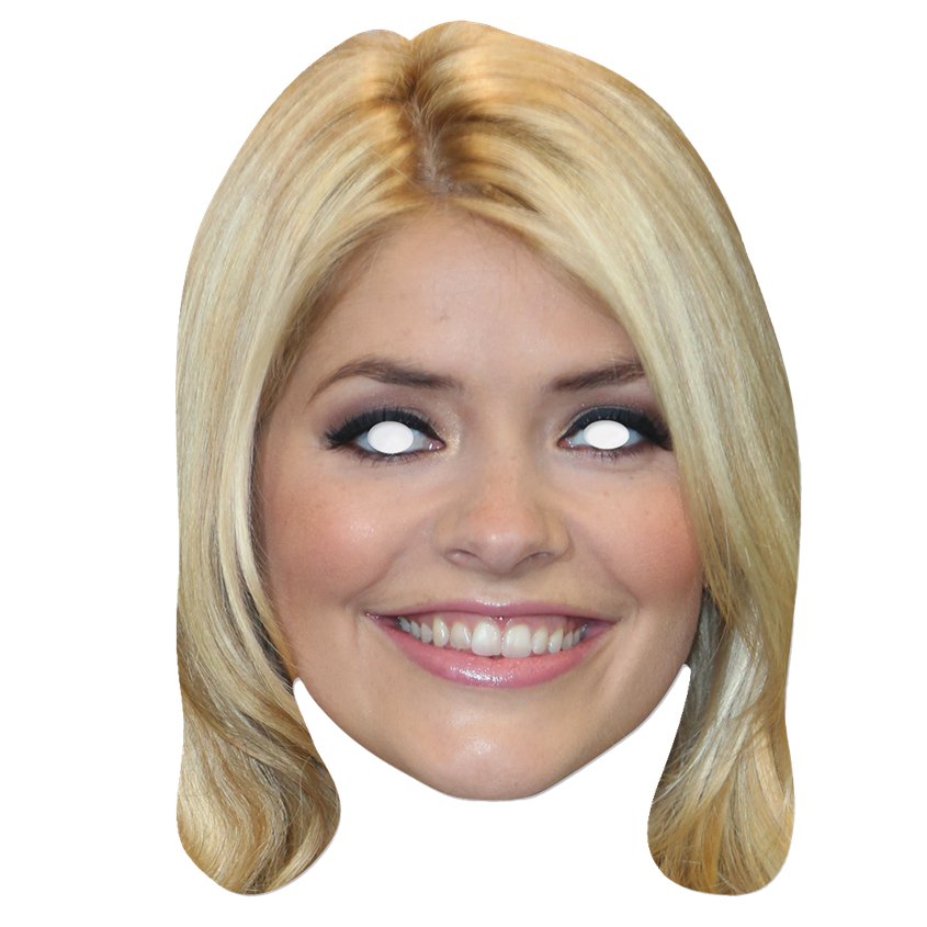 Holly Willoughby Mask - Celebrity Mask front