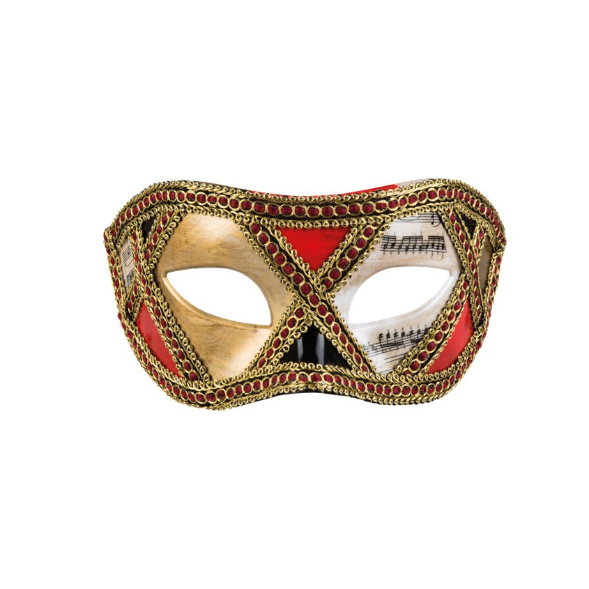 Venetian Music Masquerade Mask pla